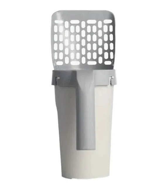 Cat Litter Scoop Set - Plastic - PawsiFypets - New Grey White PawsiFypets