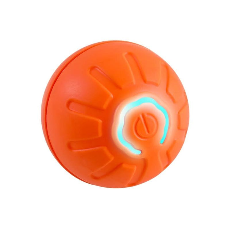 Interactive Smart Pet Toy Ball USB Rechargeable Motion Activated - PawsiFypets Interactive Pet Toys - Jumping Ball Orange PawsiFypets