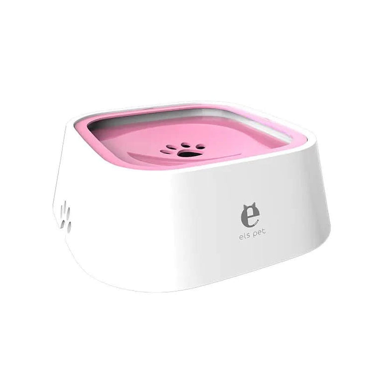 No Spill Pet Water Bowl - PawsiFypets - Pink PawsiFypets