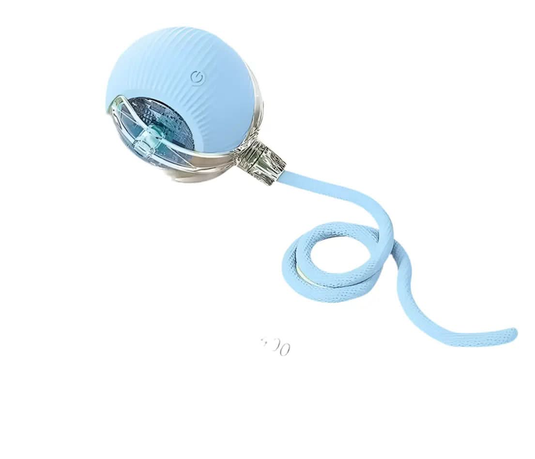 Rope Smart Pet Rolling Ball Toy - PawsiFypets Pet Toys - Baby Blue PawsiFypets