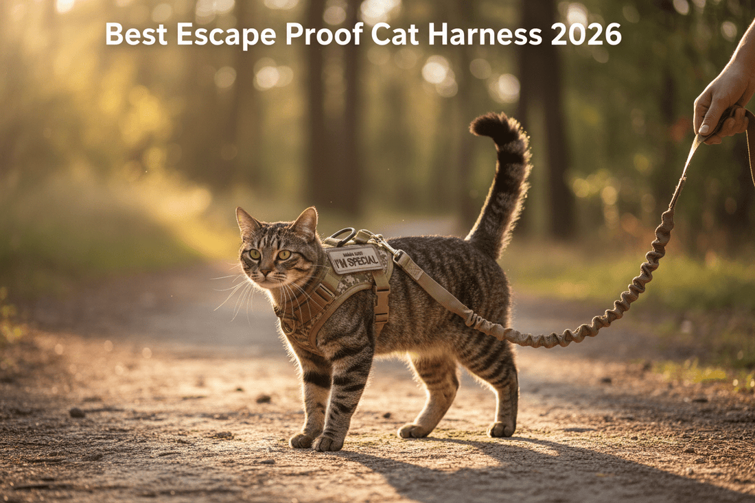Best Escape Proof Cat Harness 2026 - Top 5 Picks for Cats & Kittens - PawsiFypets