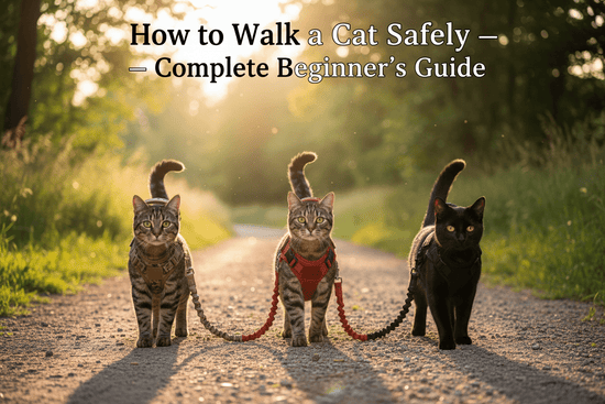 How to Walk a Cat Safely Complete Beginner's Guide - PawsiFypets