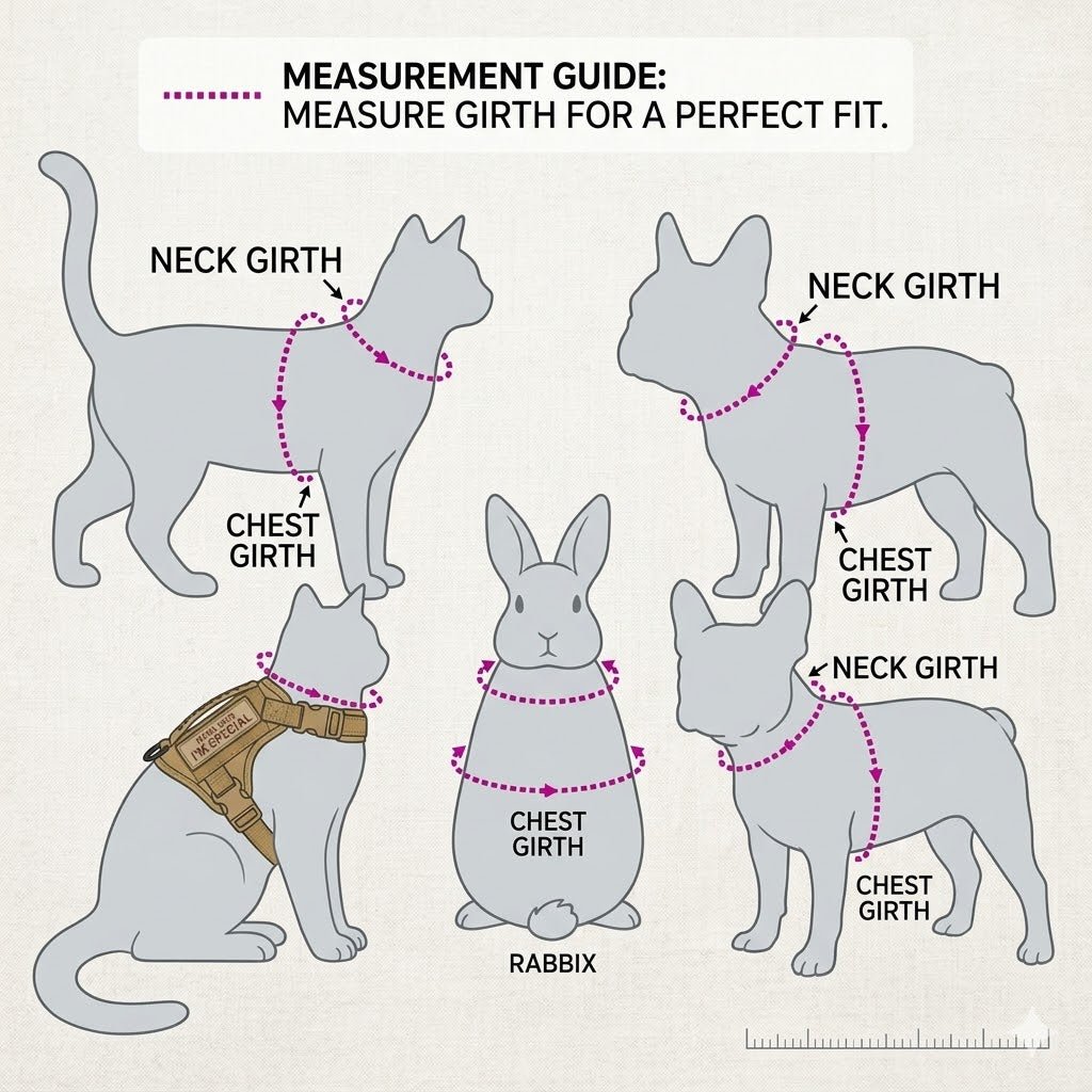 Optimal Sizing for Cat Harness: How to Measure Your Cat's Chest Girth - PawsiFypets