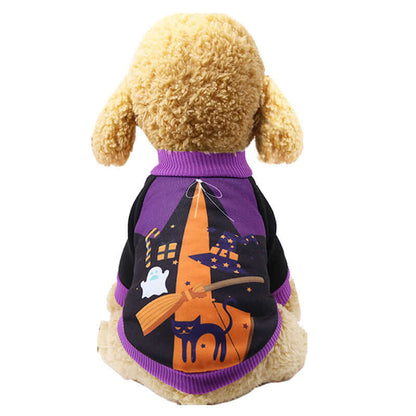 Halloween funny pet clothes - PawsiFypets Pet Clothing - Purple / XS PawsiFypets