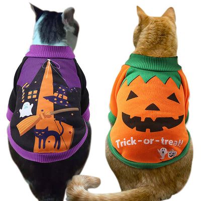 Halloween funny pet clothes - PawsiFypets Pet Clothing - Purple / XS PawsiFypets
