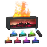 3D Fireplace Flame Aromatherapy Humidifier – Big Spray, Realistic Flame, Home & Office Comfort - PawsiFypets