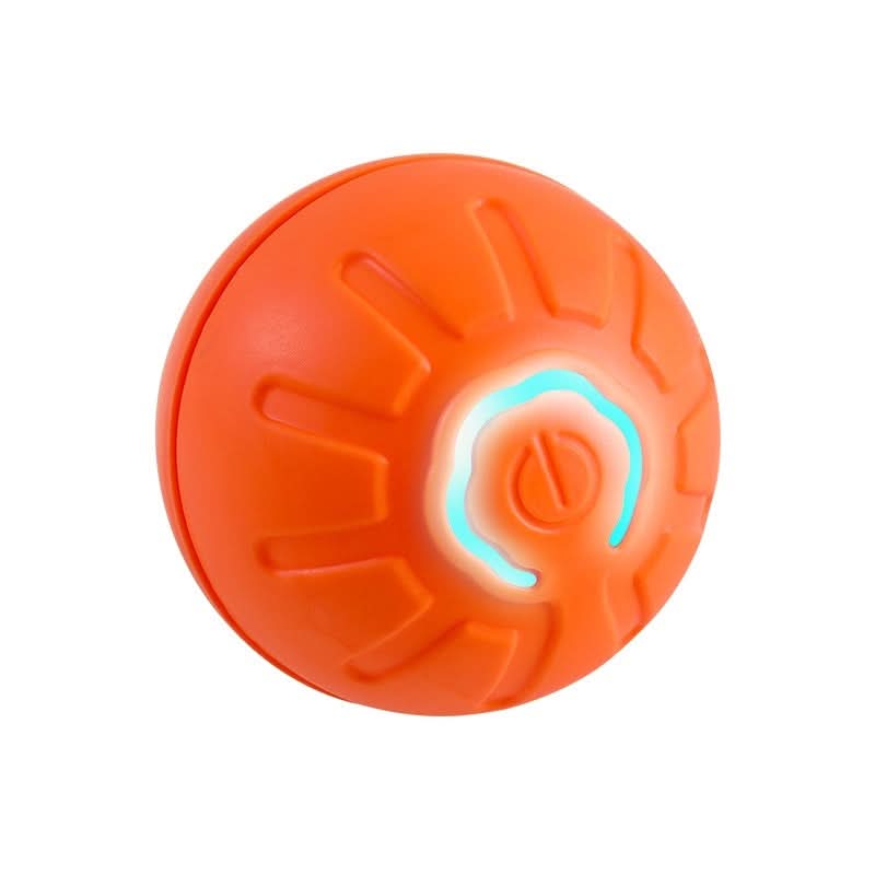 Interactive Smart Pet Toy Ball - USB Rechargeable Motion-Activated Dog Cat Toy - PawsiFypets Interactive Pet Toys - Jumping Ball Orange PawsiFypets