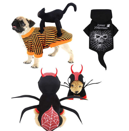 Halloween funny pet clothes - PawsiFypets Pet Clothing - Purple / XS PawsiFypets
