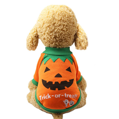 Halloween funny pet clothes - PawsiFypets Pet Clothing - Yellow / XS PawsiFypets