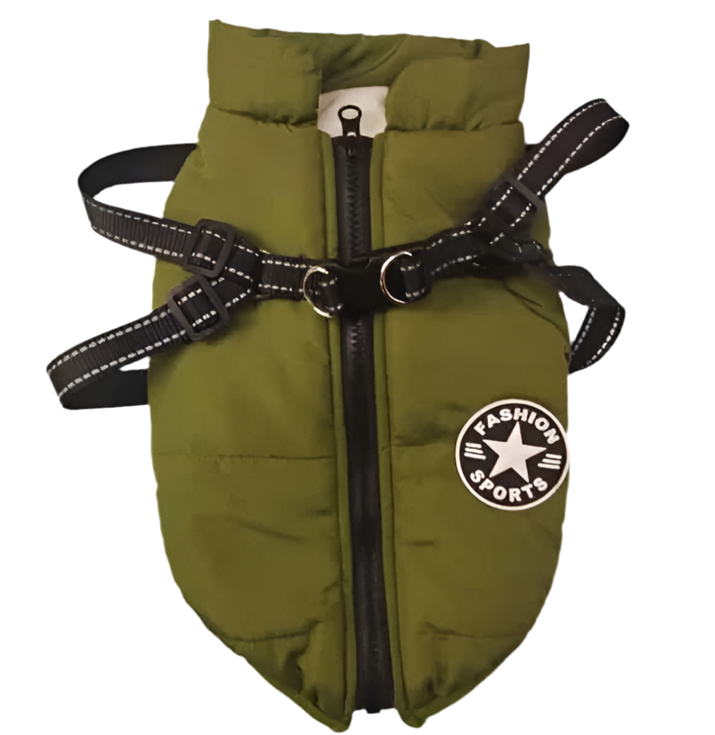 Autumn Winter Pet Clothing – Cozy Warm Outfits for Dogs & Cats - PawsiFypets Seasonal Pet Clothing - Green / L PawsiFypets