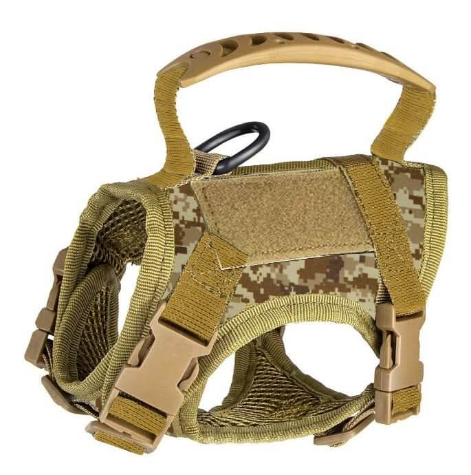 Cat Walking Harness with Secure Chest Strap - Escape-Proof Pet Harness - PawsiFypets Pet traveling Essential - Camouflage PawsiFypets