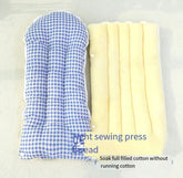 bed shows open flat with white backround