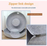 Donut Pet Bed - PawsiFypets Pet Beds - (Pink Window) / (50x50x20cm) PawsiFypets