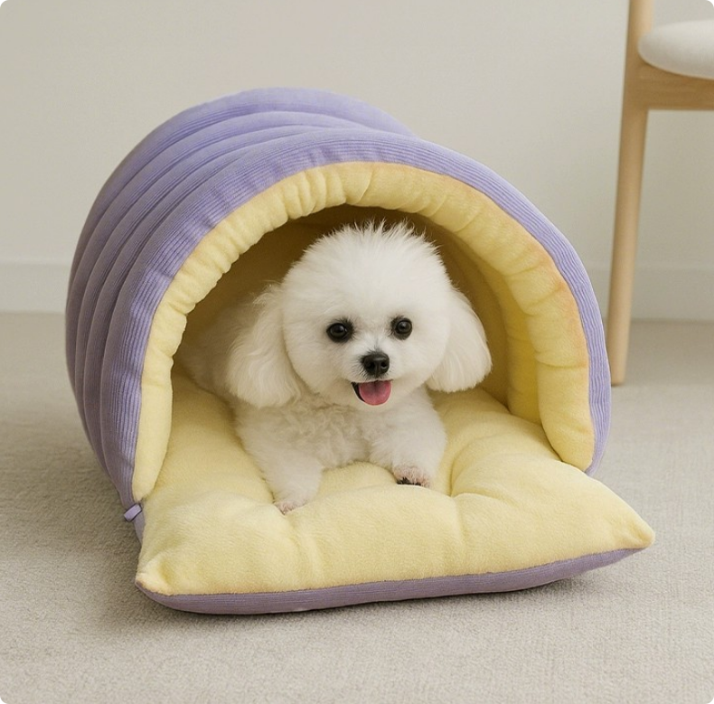 Autumn & Winter Enclosed Cat Bed – Detachable, for both cats & dogs - PawsiFypets