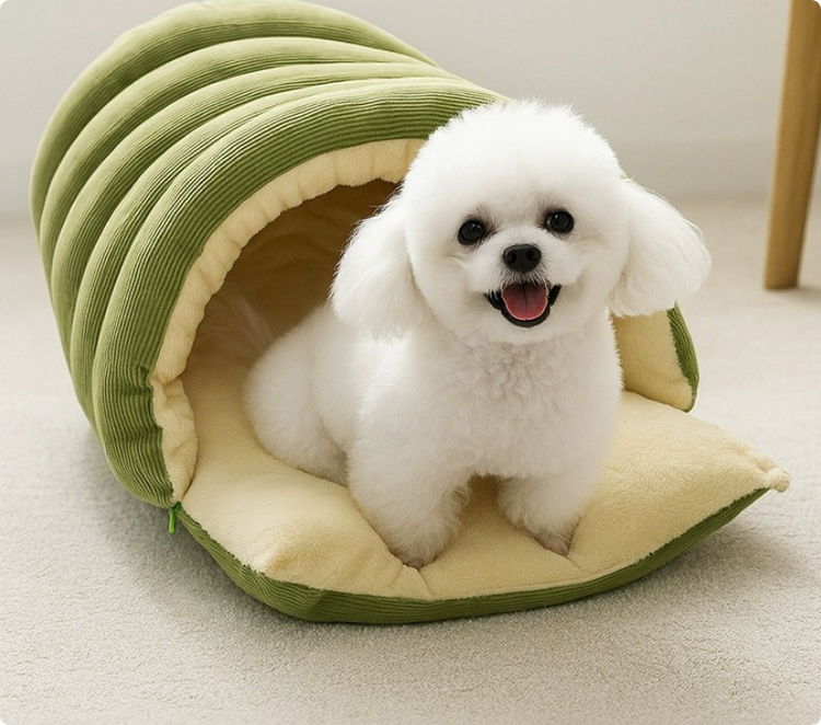 Autumn & Winter Enclosed Cat Bed – Detachable, for both cats & dogs - PawsiFypets