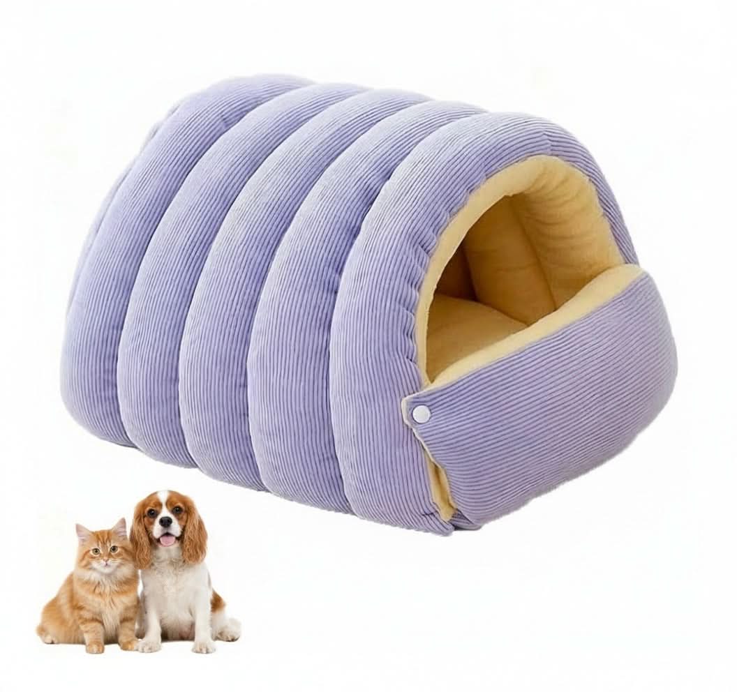 Autumn & Winter Enclosed Cat Bed – Detachable, for both cats & dogs - PawsiFypets