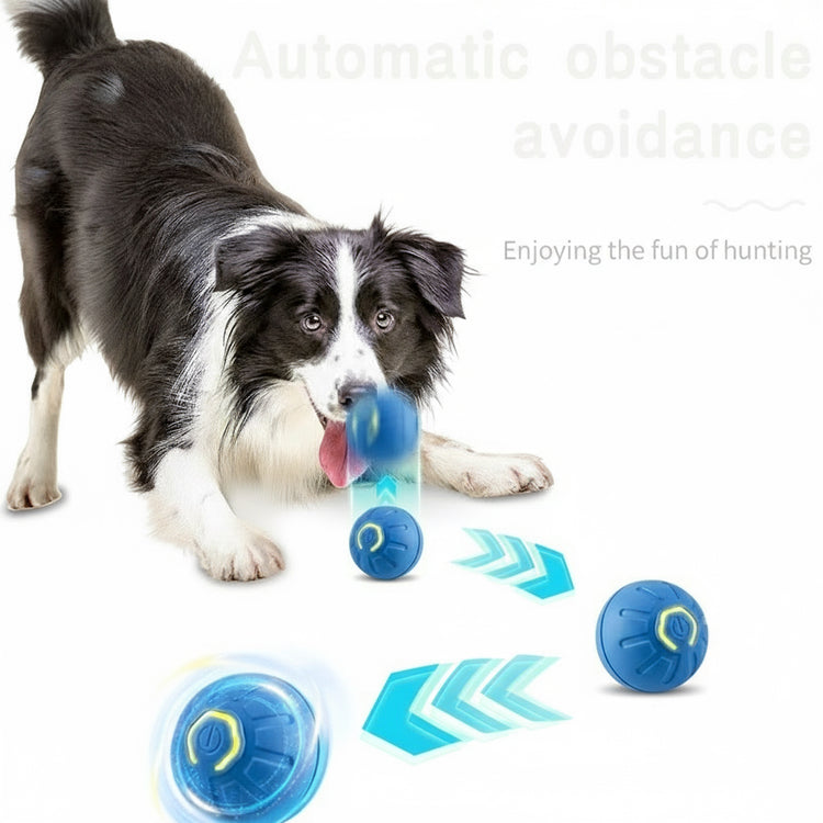 Interactive Smart Pet Toy Ball USB Rechargeable Motion Activated - PawsiFypets Interactive Pet Toys - Jumping Ball Blue PawsiFypets