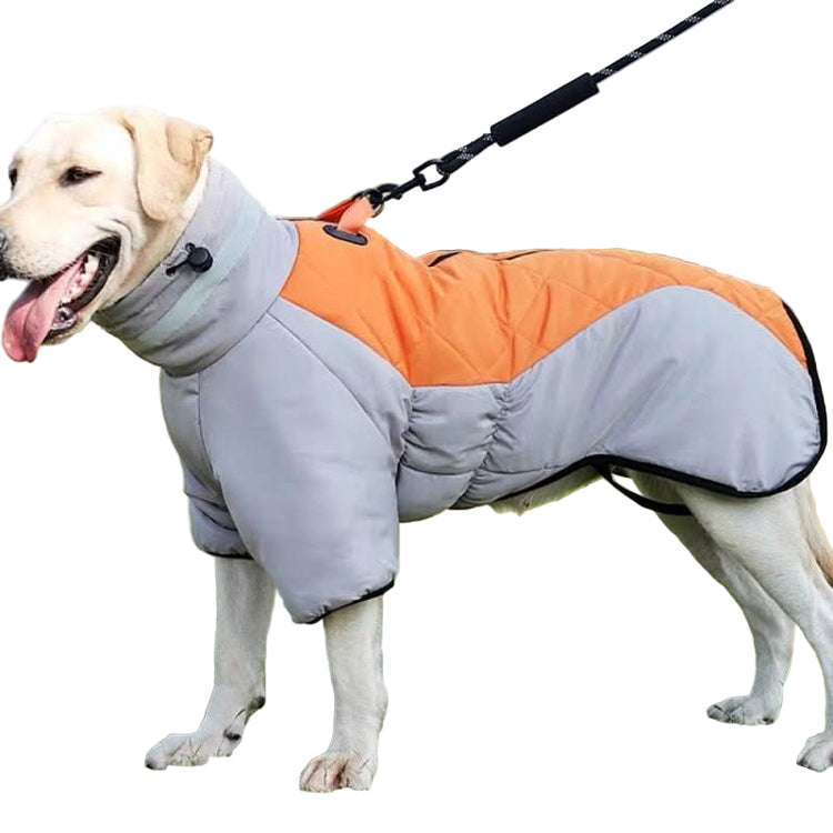 New Winter Dog Coat Waterproof - PawsiFypets Pet Outfit - Gray Black / S My Store