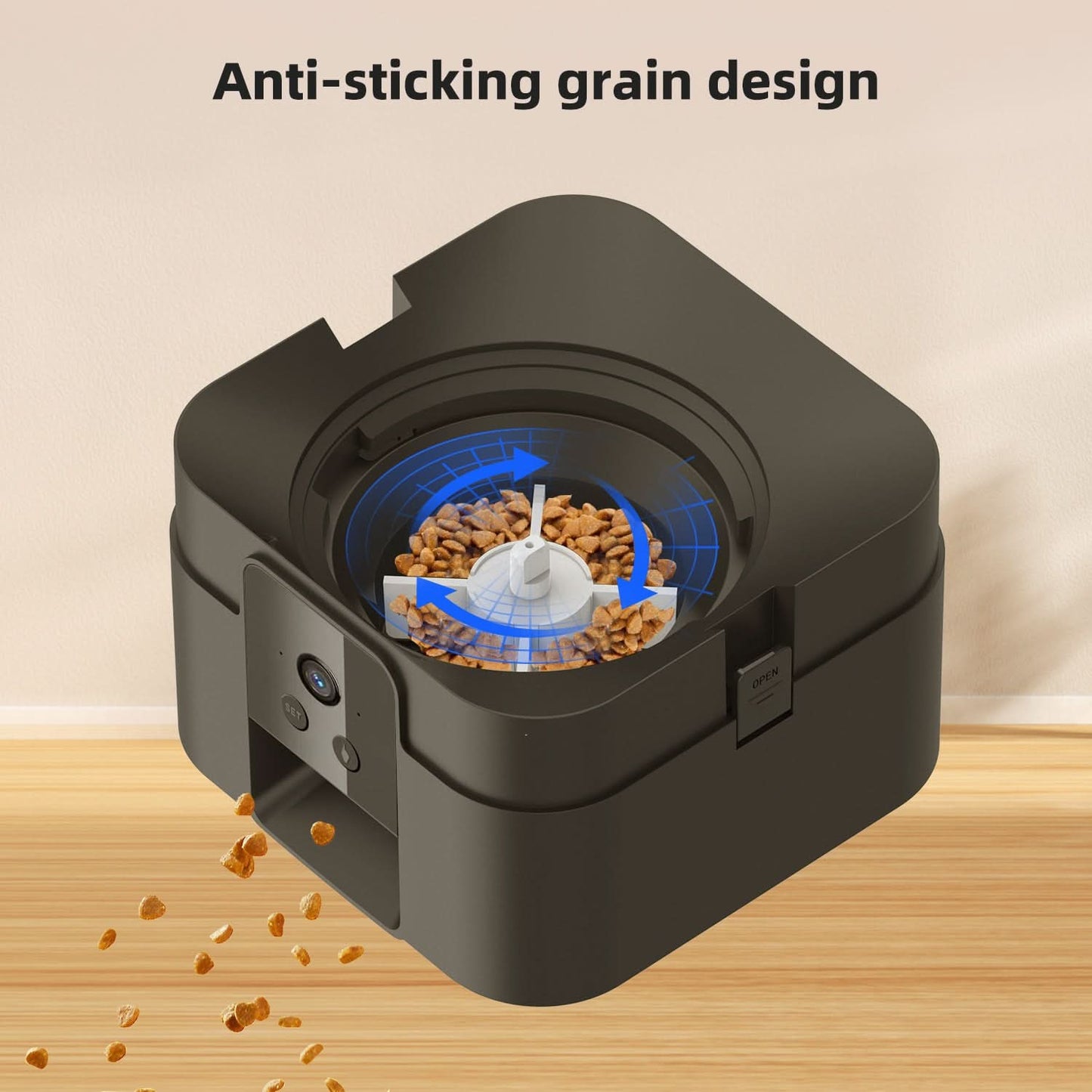 Smart Pet Feeder with WiFi & HD Camera – Automatic Dog & Cat Feeder - PawsiFypets Smart Pet Technology - White WiFi version / USA PawsiFypets
