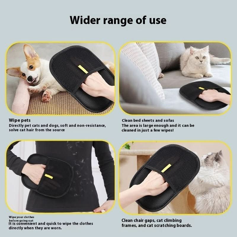 Pet Hair Remover Gloves - PawsiFypets Pets Care - Hair Removal Gloves / 2PCS PawsiFypets