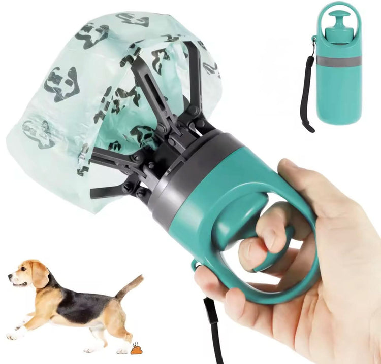 Pet Poop Scooper – Easy One-Handed Waste Removal for Dogs Hygienic Pooper Scooper - PawsiFypets