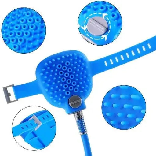 Pet Shower Sponge - PawsiFypets - Blue My Store