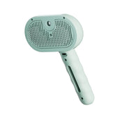 Pet Steam Brush with Water Mist Spray - PawsiFypets Pets Care - Green PawsiFypets