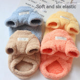 Plush Velvet Winter Dog Coat – Warm & Stylish Dog Jacket - PawsiFypets