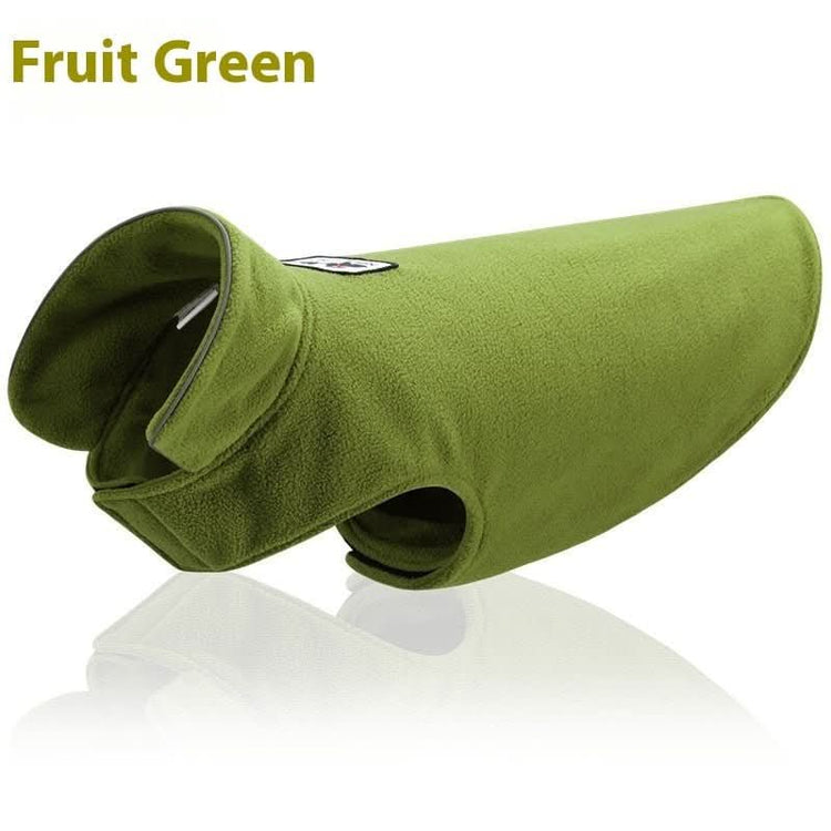 Reversible Dog Winter Coat - PawsiFypets Pet Outfit - Fruit Green / XS PawsiFypets