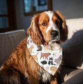 Reversible Pet Bandana - Over-the-Collar Dog Bandana for Stylish Pups - PawsiFypets Pet Fashion Accessories - Picture color / L PawsiFypets