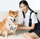 Reversible Pet Bandana - Over-the-Collar Dog Bandana for Stylish Pups - PawsiFypets Pet Fashion Accessories - Picture color / L PawsiFypets