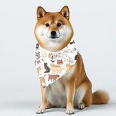 Reversible Pet Bandana - Over-the-Collar Dog Bandana for Stylish Pups - PawsiFypets Pet Fashion Accessories - Picture color / L PawsiFypets