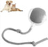 Rope Smart Pet Rolling Ball Toy - PawsiFypets Pet Toys - Gray PawsiFypets