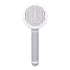 Self-Cleaning Pet Brush Hair Removal Comb for Dogs and Cats - PawsiFypets Pet Grooming Tools - Grey PawsiFypets