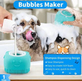 Silicone Pet Bath Brush - Gentle Massage Grooming Tool for Dogs & Cats - PawsiFypets Pet Grooming Tools - Pink PawsiFypets