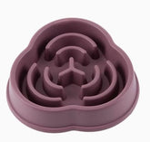 Slow Feeder Dog Bowl - PawsiFypets Pets Care - Conventional / 01 Style Purple PawsiFypets