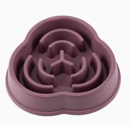 Slow Feeder Dog Bowl - PawsiFypets Pets Care - Conventional / 01 Style Purple PawsiFypets