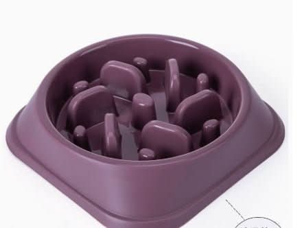 Slow Feeder Dog Bowl - PawsiFypets Pets Care - Conventional / 02 Style Purple PawsiFypets