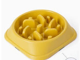 Slow Feeder Dog Bowl - PawsiFypets Pets Care - Conventional / 02 Style Yellow PawsiFypets