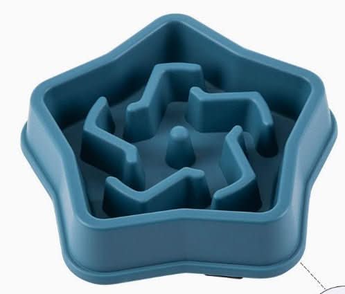 Slow Feeder Dog Bowl - PawsiFypets Pets Care - Conventional / 03 Style Blue PawsiFypets
