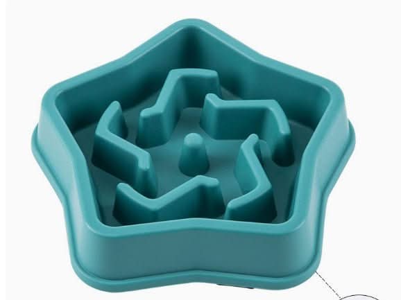 Slow Feeder Dog Bowl - PawsiFypets Pets Care - Conventional / 03 Style Green PawsiFypets