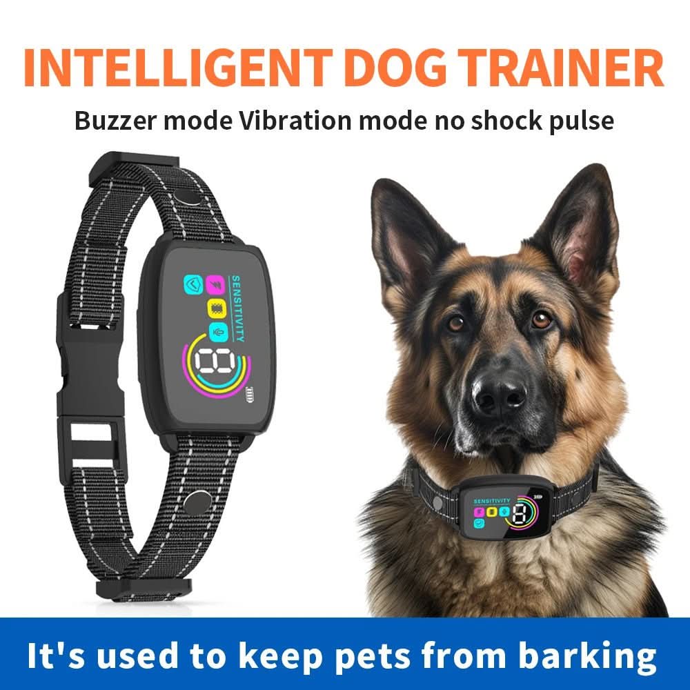 Smart Anti-Bark Fog Collar - PawsiFypets Pets Care - Black PawsiFypets