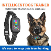 Smart Anti-Bark Fog Collar - PawsiFypets Pets Care - Black PawsiFypets