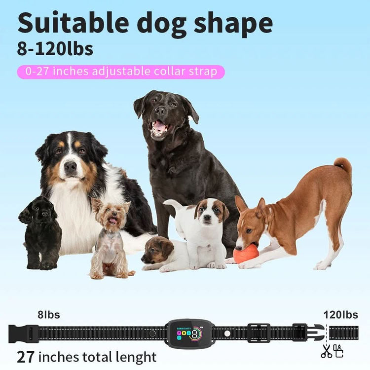 Smart Anti-Bark Fog Collar - PawsiFypets Pets Care - Black PawsiFypets