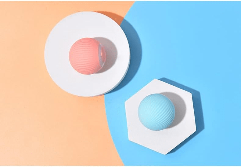 Smart Electric Pet Rolling Ball - PawsiFypets - Pink PawsiFypets