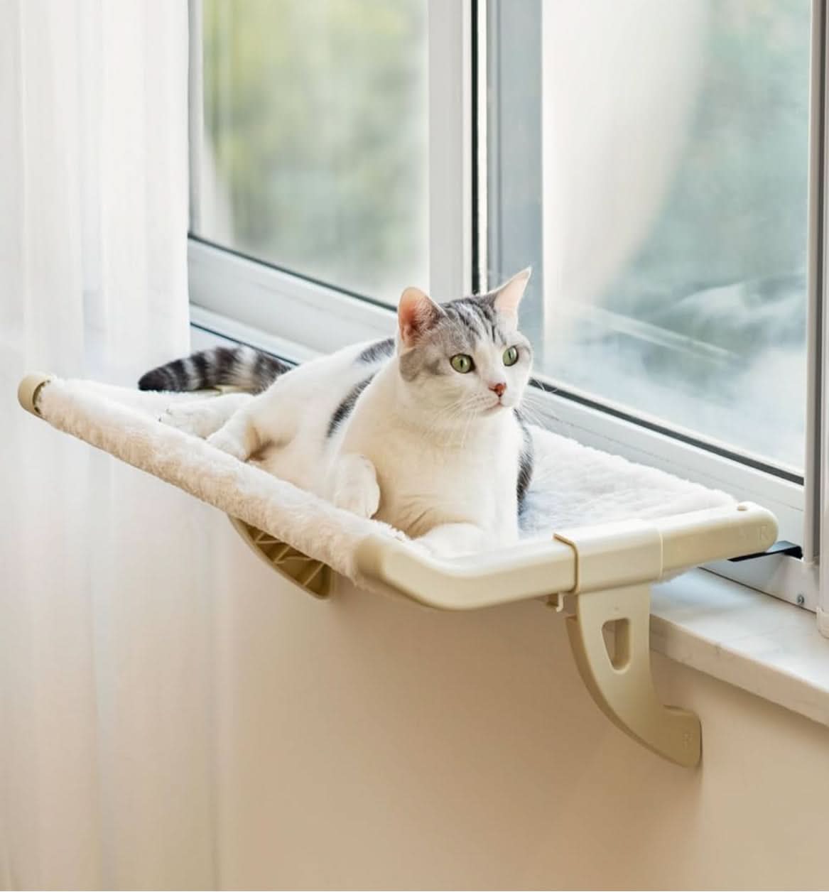 Universal Cat Hammock - Hanging Window & Bedside Cat Bed - PawsiFypets