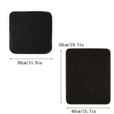 Waterproof Anti Splash Cat Litter Mat - Floor Protection & Easy Clean - PawsiFypets Cat Litter Accessories - Black / 30x30CM PawsiFypets