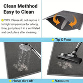 Waterproof Anti Splash Cat Litter Mat - Floor Protection & Easy Clean - PawsiFypets Cat Litter Accessories - Black / 30x30CM PawsiFypets
