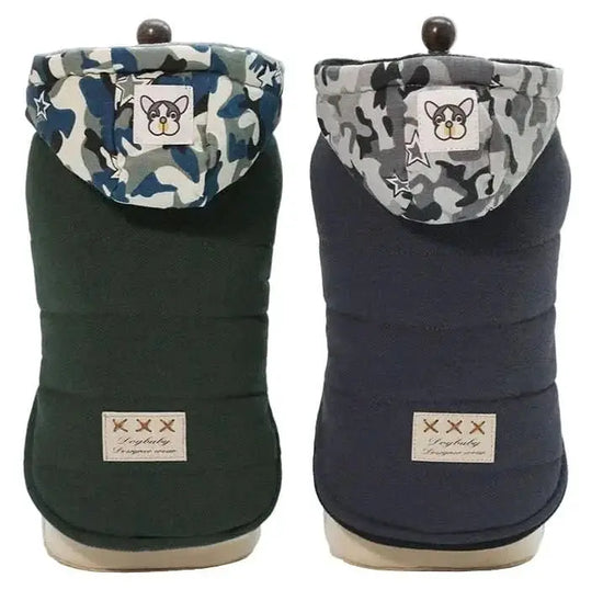 Waterproof Dog Coat - PawsiFypets - Dark Green / S My Store