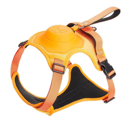 Adjustable Dog Leash & Vest Harness - Chest and Back Support for Medium & Large Dogs - PawsiFypets